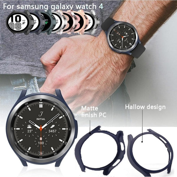 Cover Pc Screen Protector Case for Samsung Galaxy Watch 4 40mm 44mm 4 Classic 46mm 42mm Matte Protective All-around Cover Bumper Watch Accessories 4 Matron Inn