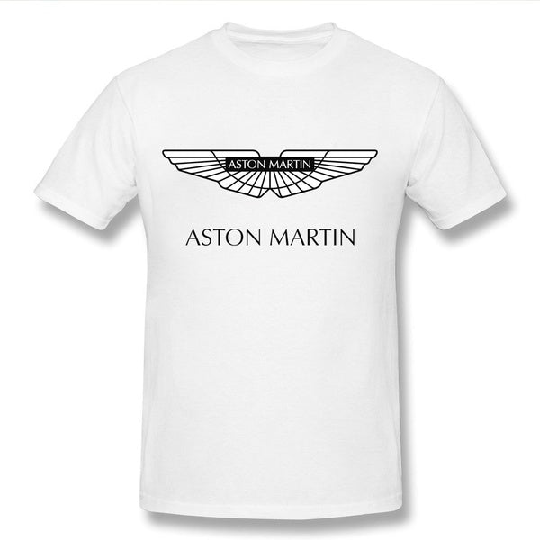 Aston Martin Cars Logo Short Sleeve T Shirt & Aston Martin Cars Logo Letter Baseball Cap