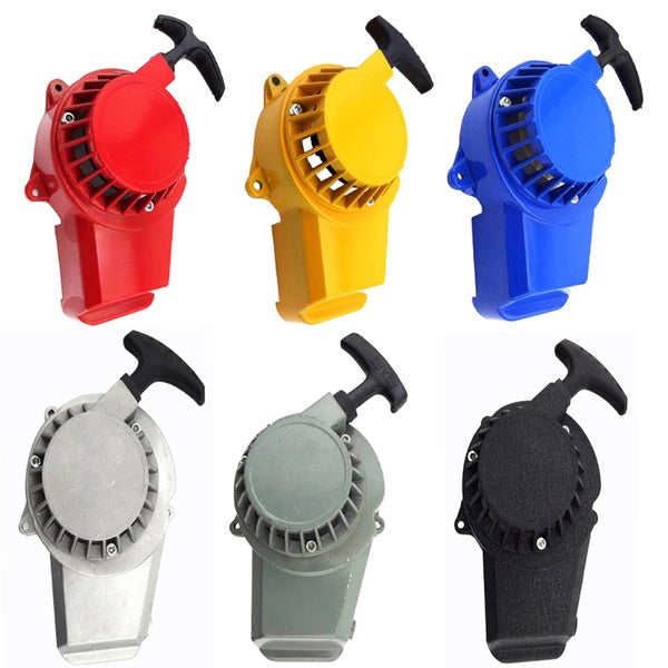 FishMotor Pull Starter For Mini Dirt Bike Aluminum Pocket Bike 47cc 49cc 2 Stroke Quad ATV