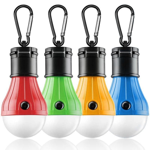 Lampe de tente portable LED Tent Light 1pc Clip Hook Hurricane Lumières d'urgence LED Camping Ampoule Camping Tente Lanterne Ampoule Équipement de ca