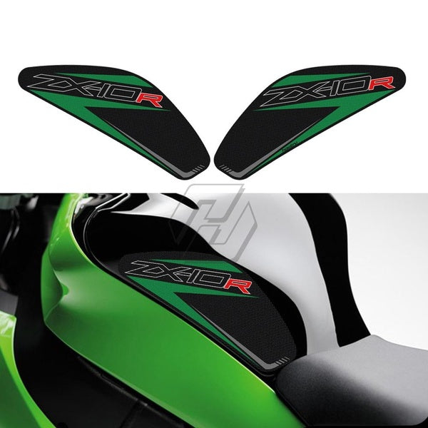 Motorcycle Side Tank Pad Protection Knee Grip Anti-slip for Kawasaki ZX-10R ZX10R 2011-2022