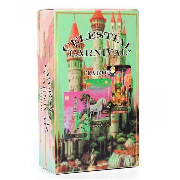 10x6 cm Celestial Carnival Tarot Deck Card Games