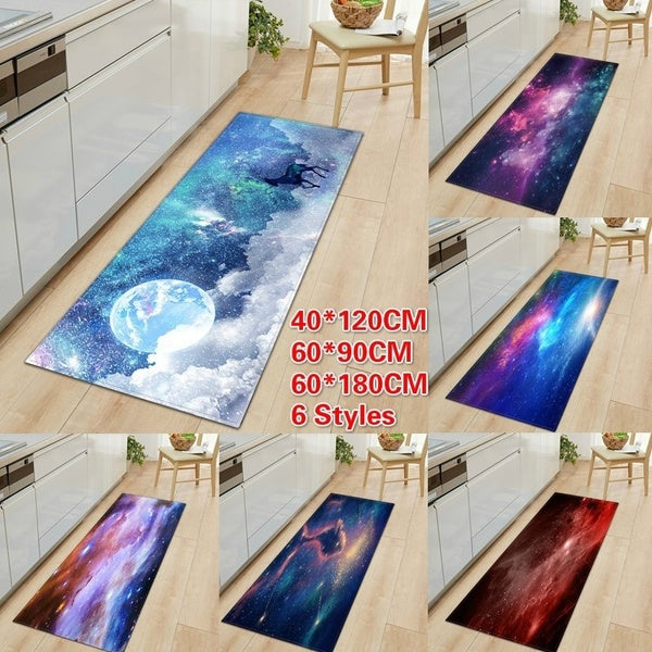 Kitchen Doormats Non-slip Floor Mats Bathroom Area Rug Carpet （6 Styles）