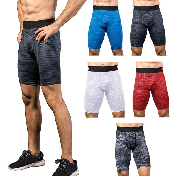 Jogging Fitness Shorts Pants Breathable Sport Shorts Compression Gym Shorts Training Quick Dry Short For Men Black Short Pants