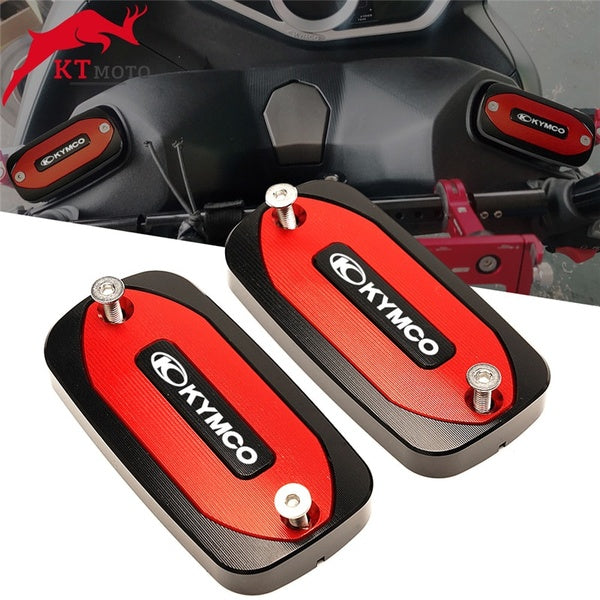 For KYMCO DownTown DT 125 200 300 i 350 i XCITING 250 300 350 400 i High quality Front Brake Reservoir Fluid Tank Oil Cup Cover