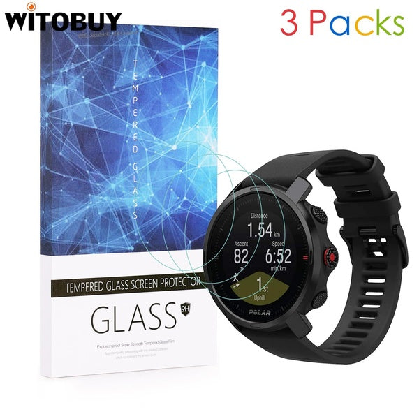 For Polar Grit X 9H Hardness Tempered Glass Screen Protector 3 Packs