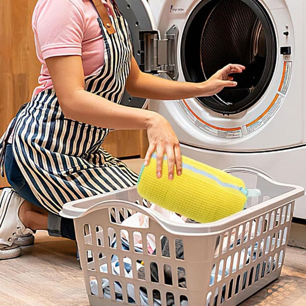 HEJANY Shoe Washing Bag for Washing Machine, Laundry Shoe Bag For Washer And Dryer, Reusable Shoe Washing Bag for All Shoe Types And Sizes