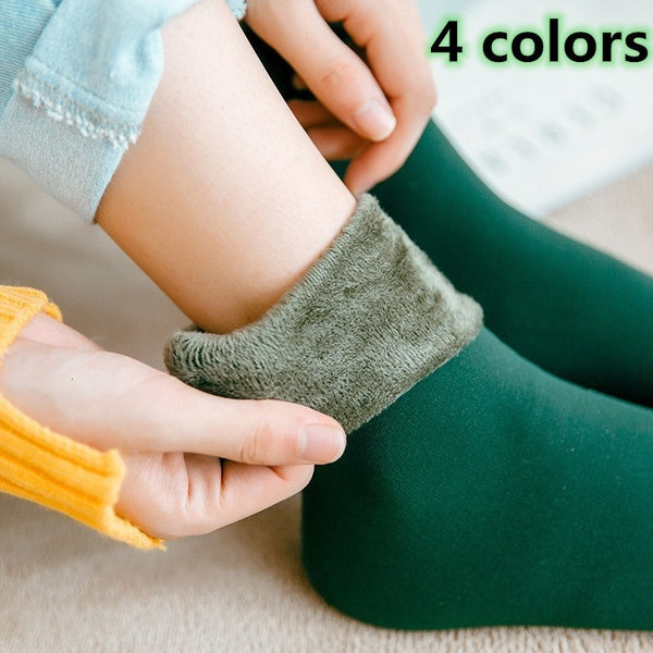 Winter Warm Thick Plush Warm Snow Socks Men and Women Socks