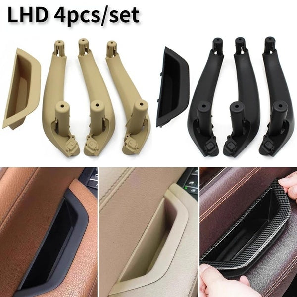 4 pièces-ensemble LHD intérieur conducteur côté passager porte tirer poignée accoudoir panneau couverture garniture pour BMW X3 X4 F25 F26 2010-2016
