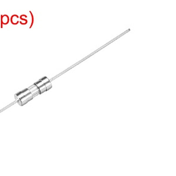 10 types de cartouches de verre à soufflage rapide Kits de fusibles de tube de fusible Fusible en verre avec fils 3.6 * 10mm 250V 1 ensembles (100pcs