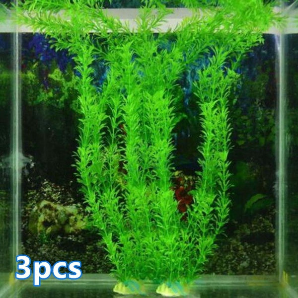 Simulation plantes aquatiques faux Aquarium Fish Tank décoration herbe Fish Tank aménagement paysager herbe arbre