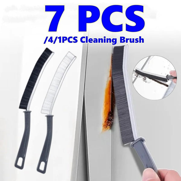 7-4-1PCS Gap Dust Cleaning Brush Wall Floor Corner Cleaning Brushes For Small Spaces Household Tile Narrow Joints Scrubber Stiff Bristles Crevices Br