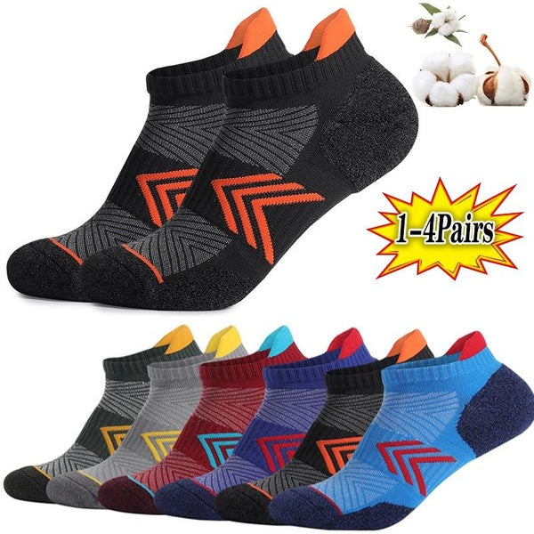 1-4Pairs Plantar Fasciitis Socks with Arch Support for Men & Women - Best Ankle Compression Socks for Foot and Heel Pain Relief - Better Than Night S