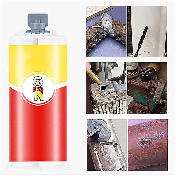 Upgrade All-Purpose Repair Glue Casting Repair Glue for Metal Agent Bonding Paste Oil Tank Special Leakage Plugging Welding Glue 1-2pcs