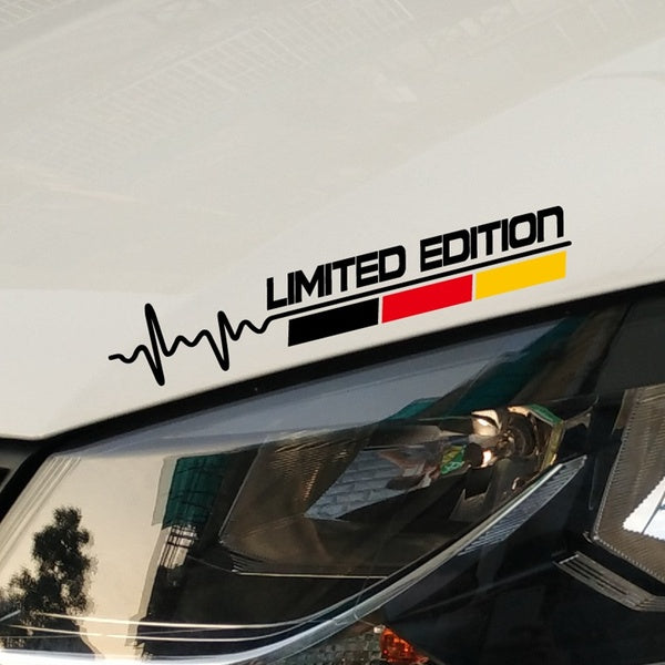 Reflective Decorate Car Accessories Decals Limited Edition Modification Stickers For Golf Swift Polo Skoda Civic And So On