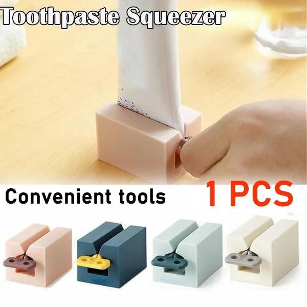 1PCS Household Plastic Toothpaste Tube Squeezer Easy Dispenser Roll Holder Bathroom Supplies Tooth Cleaning Accessories Toothpaste Squeezer