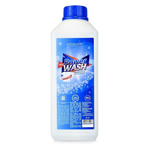 Eco Liquid Laundry Detergent For White Clothes New Life 100% Natural