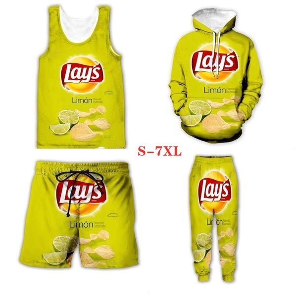 New Hot Plus-size S-7XL Foodies Men Women 3D Printing Harajuku Style T Shirt -hoodies- Sweatshirts-pants-shorts-vest-Zip Hoodies