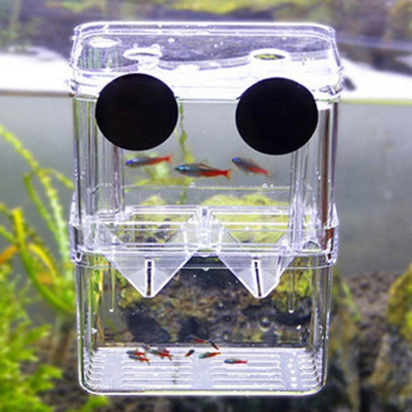Self-floating Aquarium Fish Isolation Box Breeding Isolation Tank Fish Alone Isolation Fish Roe Incubator Box Acrylic Material