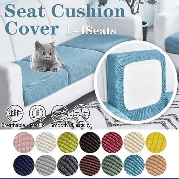 1-2-3-4 Seat Couch Covers Super Stretch Sofa Cover For Dogs Pet Proof Fitted Furniture Protector Spandex Jacquard Non Slip Magic Couch Slipcover Wash