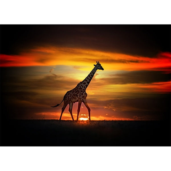 DIY 5D Diamond Painting Giraffe by Number Kits Painting Cross Stitch Full Drill Crystal Rhinestone Embroidery Pictures Arts Craft for Home Wall Decor