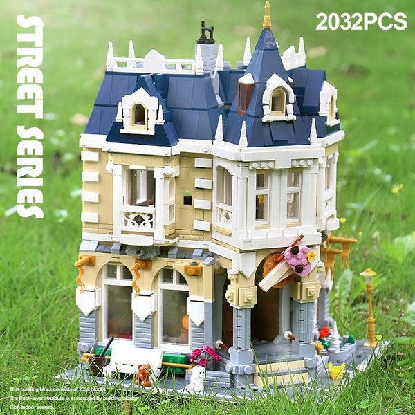 MOC City Street view'série The Theme Park Model Building Kits Block Bricks Kids Toys Cadeaux 71040