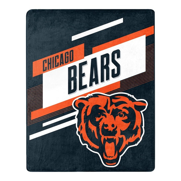 NFL Oversized Silk Touch Throw- Bears (55"x 70")
