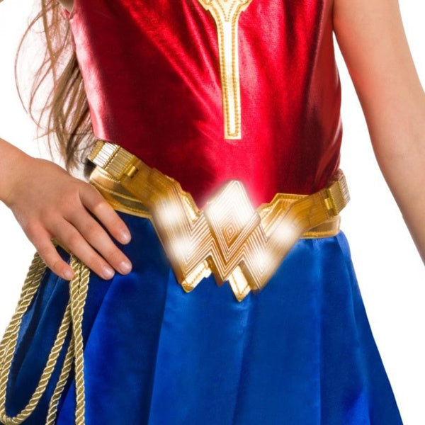 Ceinture de déguisement lumineuse Wonder Woman Youth Deluxe