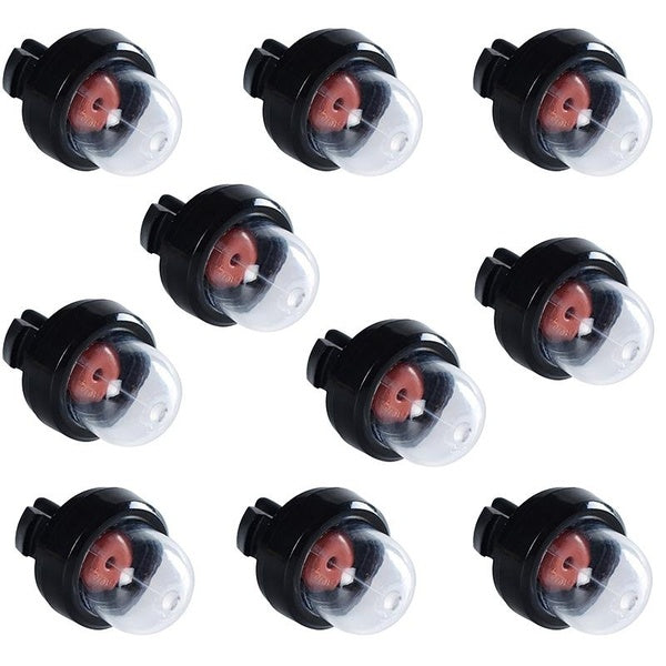 10pcs Plastic Pump Carburetor Primer Bulbs Petrol Strimmer Primer Fuel Bulb Fuel Pump For Chainsaws Blowers Trimmer