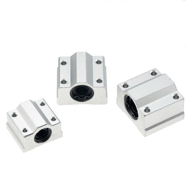 4pcs-lot SC8UU SCS8UU SCS6UU SCS10UU SCS12UU SCS8LUU SCS10LUU SCS16UU 8mm Linear Ball Bearing Block Router 3D printer parts