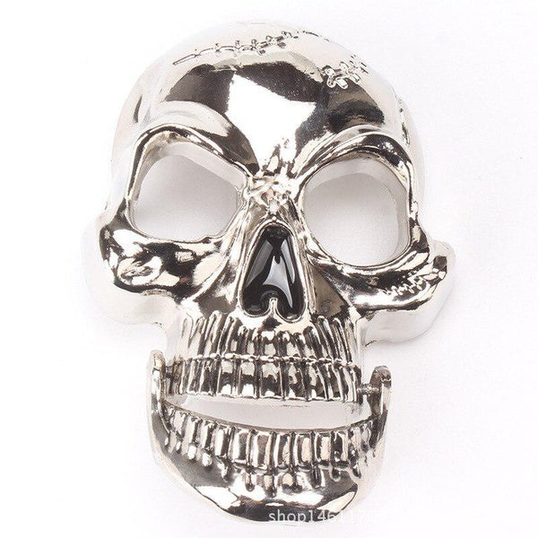 Skull skeleton belt buckle Belt DIY accessories Western cowboy style Smooth belt buckle Punk rock style k18 Matron Inn