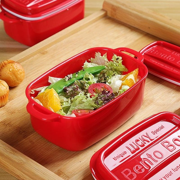 1PCS Microwave Bento Lunch Box Travel Picnic Food Fruit Container Storage Lunch Box for Kids Adult Child