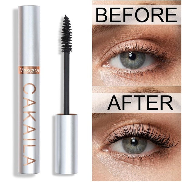 CAKAILA Eyelash Mascara Volume Extension Waterproof Long Lasting Lengthening Curling Thick Black Lash Make Up Female Cosmetics