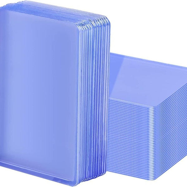 Topload Card Sleeves Transparent Top Loader Card Holders Protectors Épais Trading Card Top Loads Holder Chevalet Stands Clear Sleeves Case for Baseba