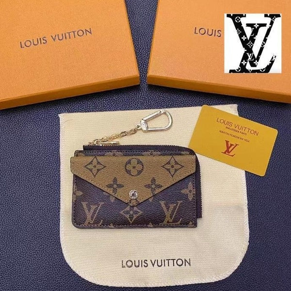 Nouvelle mode porte-cartes en cuir stockage carte de crédit bancaire carte d'identité sac organisateur étui portefeuille argent poche sac à main 9 co