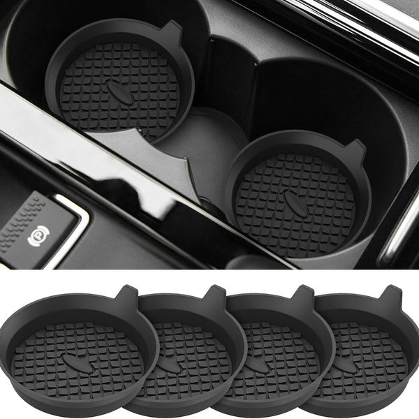 Car Cup Holder Coaster, Silicone Cup Holder Insert, Universal Non-Slip Cup Holders, Car Accessories Interior for Women and Man Interior Sets Multiple