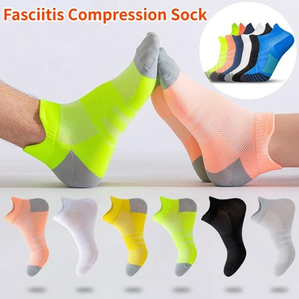 Fashion Elastic 1-2-3 Pairs of Plantar Fasciitis Socks, with Arch Support, Suitable for Both Men and Women - The Best Ankle Compression Socks for Foo
