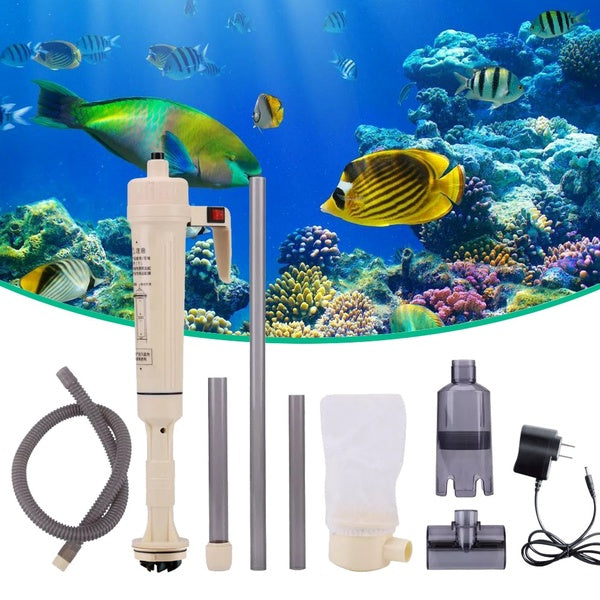 1 PC Electric Aquarium Gravel Cleaner Water Change Pump Cleaning Tools Gravel Cleaner Siphon for Fish Tank Water Filter Pump