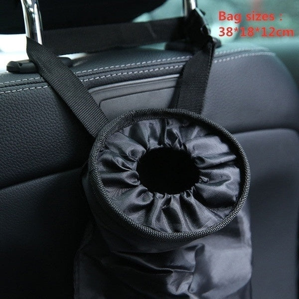 Litter Container Car Trash Waterproof Bags Can Garbage Garbage Bin(size:38*18*12cm)