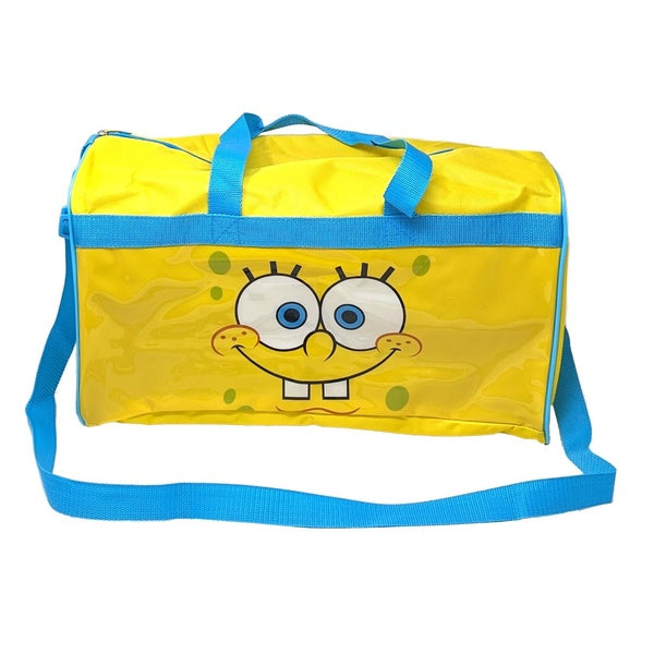 Nickelodeon Spongebob Squarepants Duffel Bag 18" Carry-on Travel Yellow