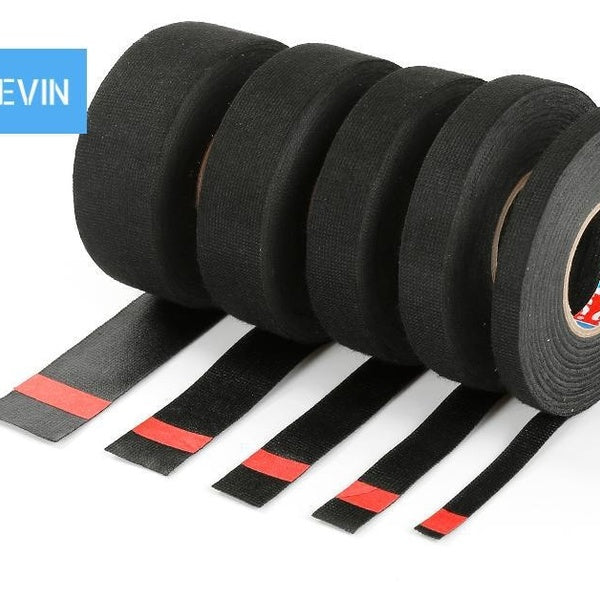 Electrical Insulation Tape 9mm-15mm-19mm-25mm-32mm Heat Proof Flame Resistant PET Bundle Flame Retardant Tape