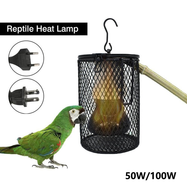 50-100W Pet Heating Lamp Pet Cage Heat Emitter Pet Coop Heater Kit Pets Brooder Heat Light Bulb for Birds Chickens Reptiles
