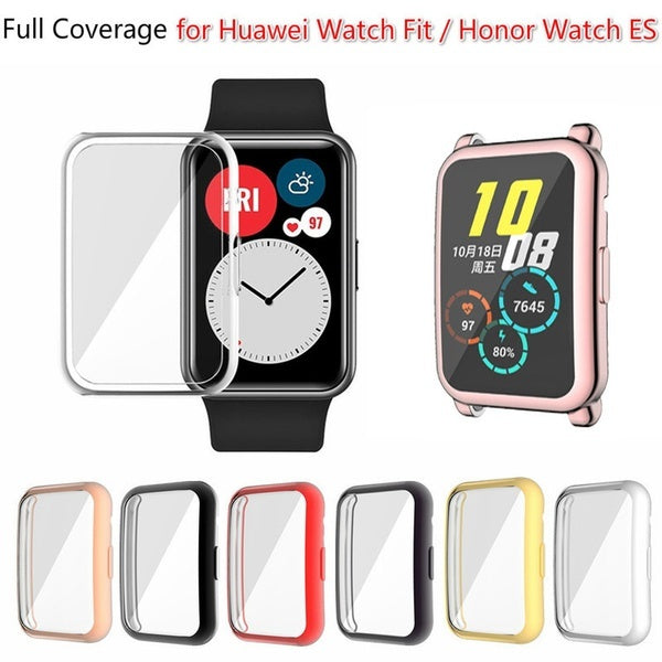 TPU Case For HUAWEI Watch Fit Band All-around Ultra-Thin Screen Protector Cover for HUAWEI Watch