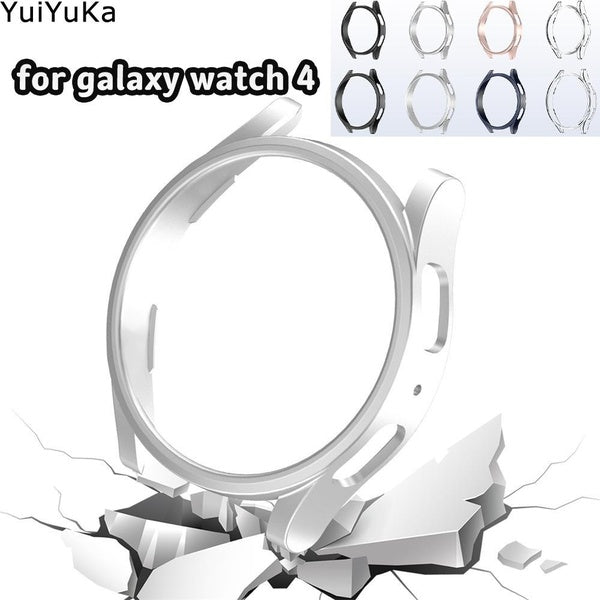YuiYuKa Pc Screen Protector Case for Samsung Galaxy Watch 4 40mm 44mm 4 Classic 46mm 42mm All-around Cover Bumper for Galaxy Watch 4 40mm 44mm Classi