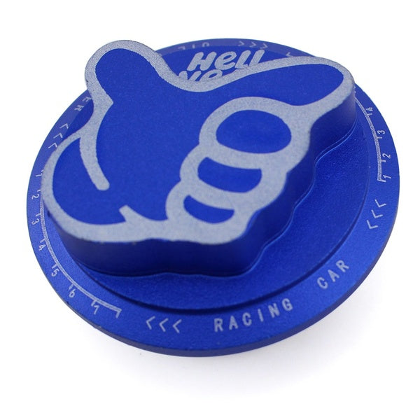 2018 NEW Aluminum Hell Yeah Engine Oil Tank Cap Fuel Filler Tank Covers for Honda Toyota Subaru