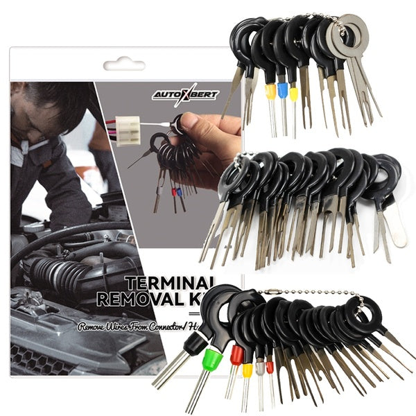 Car Terminal Removal Electrical Wiring Crimp Wire Plug Connector Pin Extractor Tool Kit Automobiles Terminal Repair Hand Tools