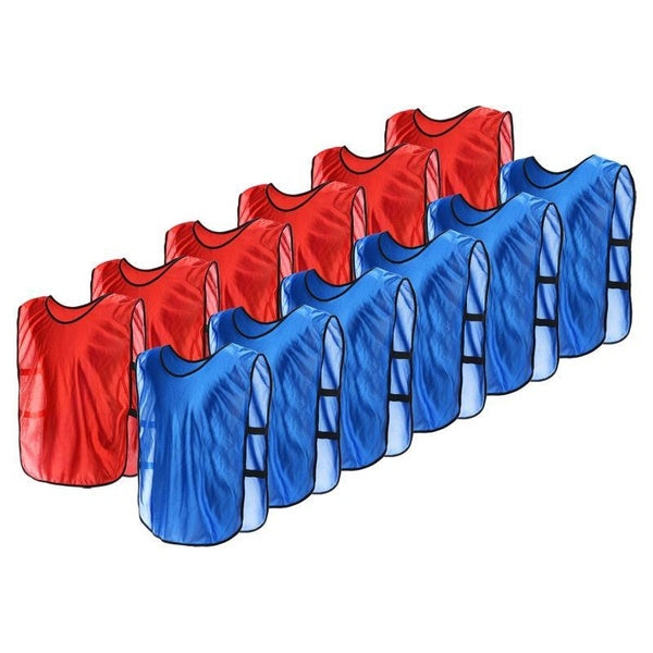 uxcell Scrimmage Vest, Soccer Pennies Soccer Jersey Training Vests Team Sports Pinnies Youth Football Practice Jerseys