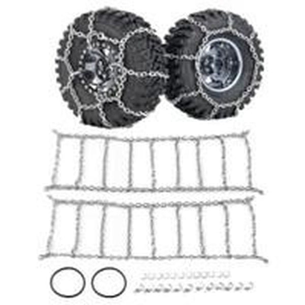 1 Pair 105mm Metal Anti-Skid Snow Chains Tire Chains For 1.9'' Tires TRX-4 1-10 RC Crawler