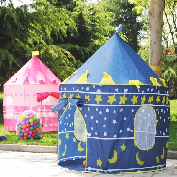 Children's tent house portable castle tent Children Teepee Tent Play Tent Birthday Christmas Gift