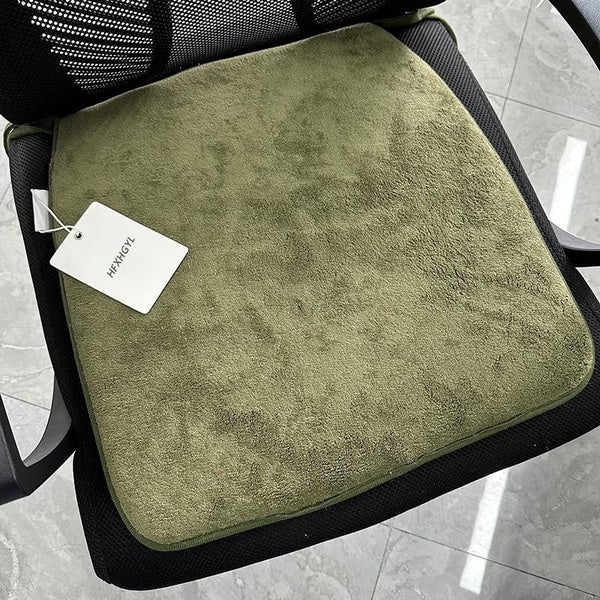 HFXHGYL Chair pads Cushion winter thickened plush chair cushion home dining chair cushion